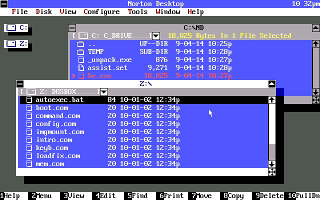Norton Desktop for Dos - desk